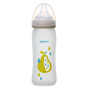 Pigeon Limited Edition Silicon Baby Nursing Bottle with M Teat 240ml - Fruit